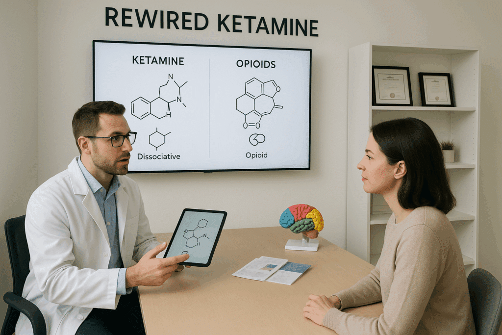 is ketamine an opioid